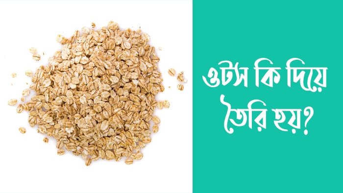 ওটস কি দিয়ে তৈরি হয়